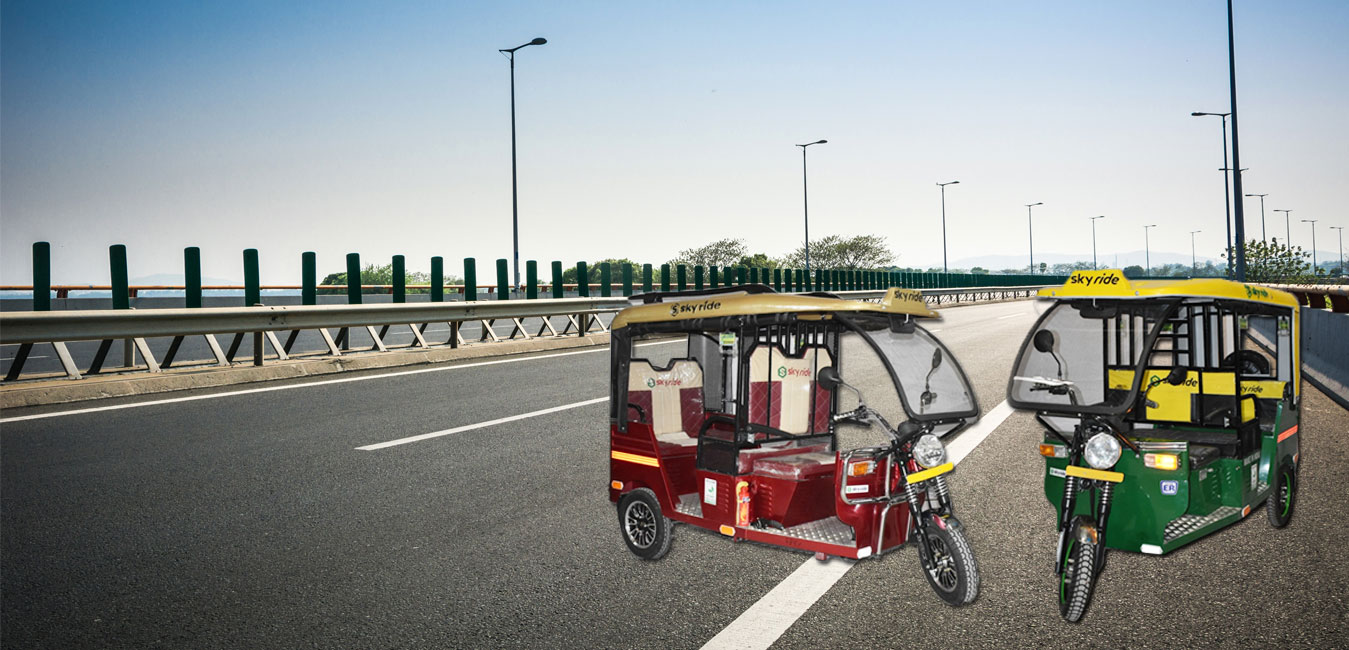 Sky Ride E-Rickshaw’s Passenger E Rickshaw.